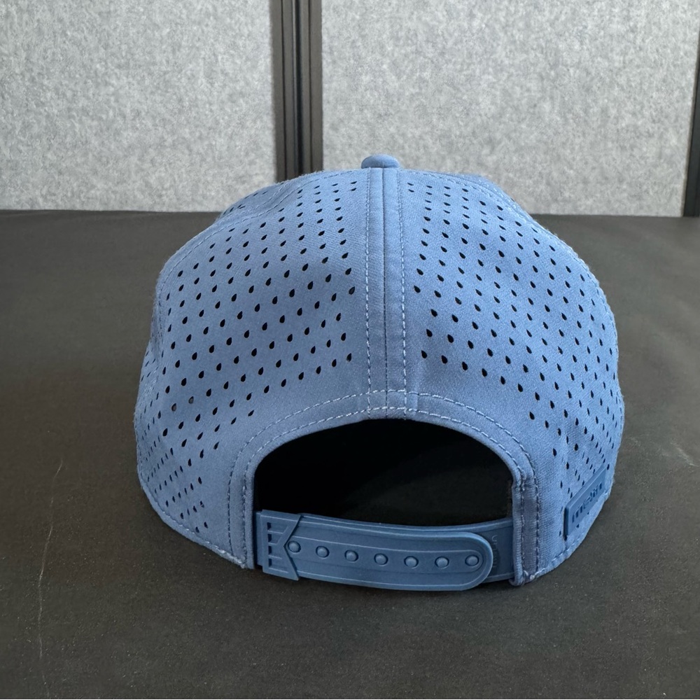Melin Hydro Trenches Icon Snapback Hat Steel Blue Classic 7 ⅜” - 7 ⅝” - Picture 4 of 10